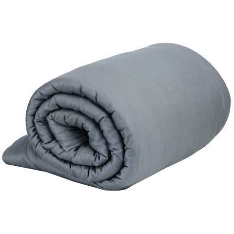 Onkaparinga RevitaSleep Weighted Blanket Charcoal 7kg - SuperSaverAU - view 1