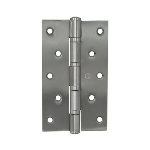 Austyle Heavy Duty Butt Hinge - 150mm x 88mm x 3mm - 304 Stainless Steel - Satin Chrome - 4 Ball Bearing Design - SuperSaverAU - view 1