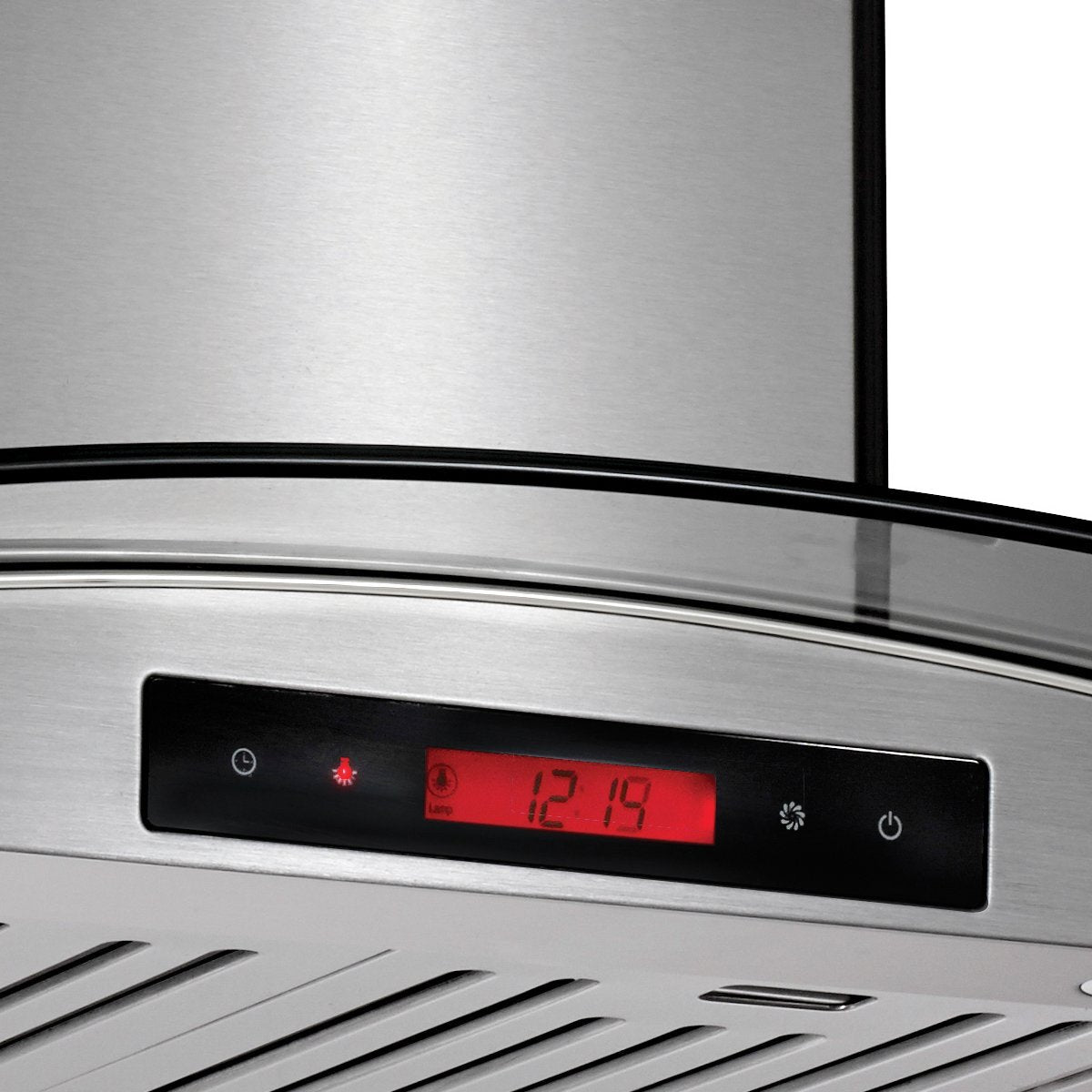 Euromaid 90cm Island Rangehood - 1000m³/h, 3 Fan Speeds - Stainless Steel, Touch Controls - ICG9BLS