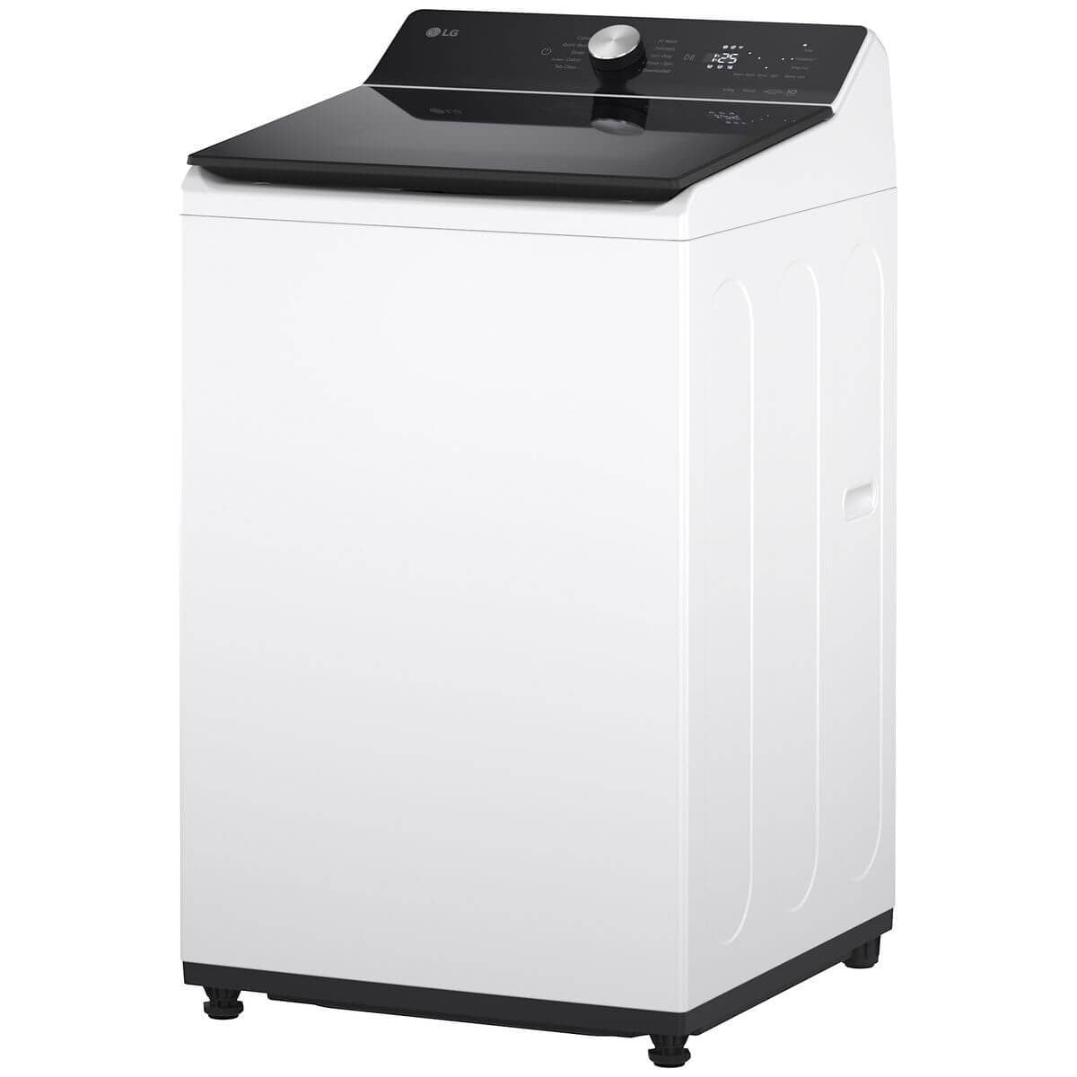 LG Series 5 9kg AI Top Load Washing Machine - White, AI Direct Drive, 6 Motion Wash, ThinQ - WTX3-09W