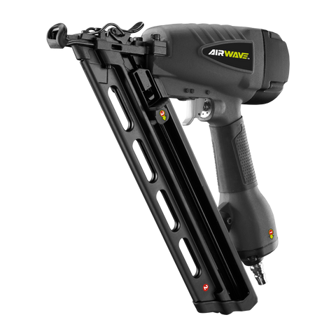 Ryobi Airwave DA Series Air Brad Nailer, 15 Gauge, 32-64mm, Grey/Black RA-NBA1564-K