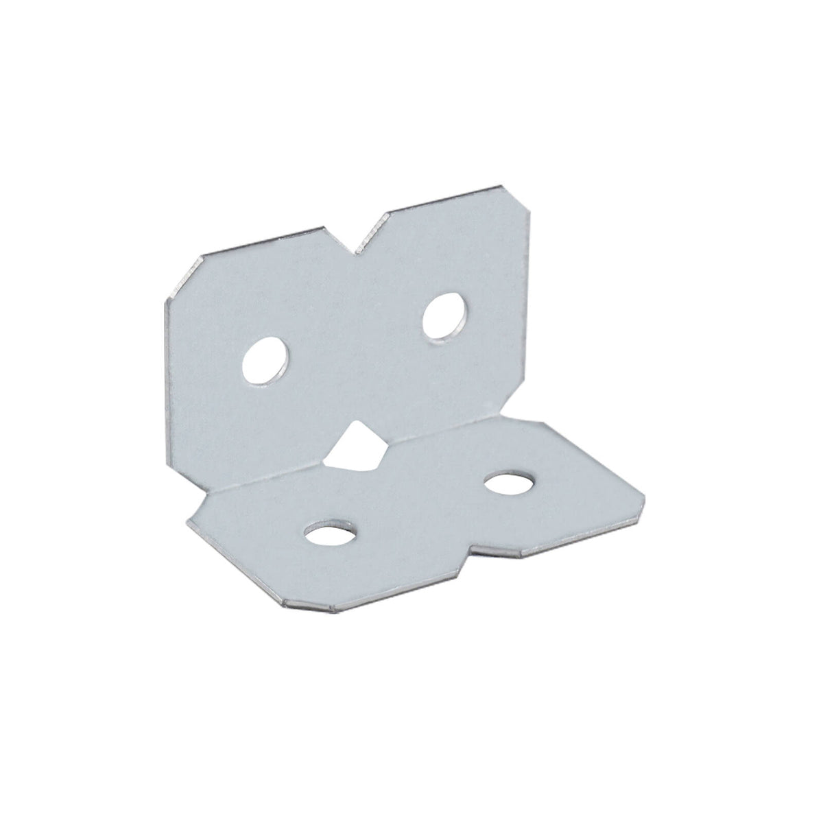 Carinya 25 x 25 x 40 x 1mm Galvanised Steel Angle Make-A-Bracket 8 Pack Silver