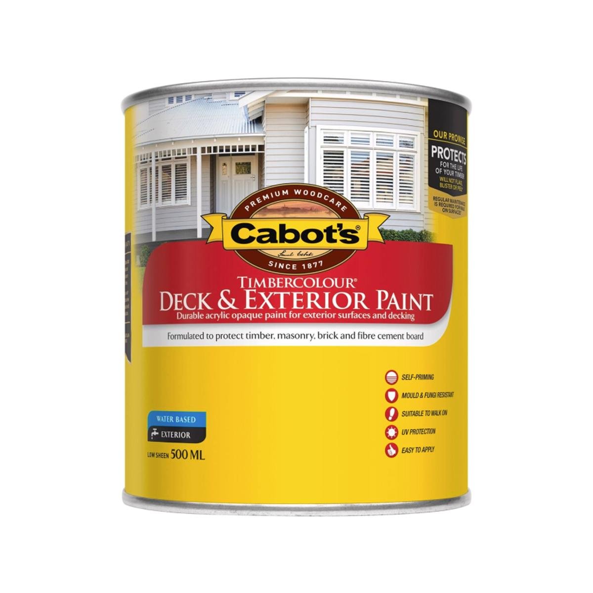 Cabot's 500ml Brunswick Green Timbercolour Water Based Deck & Exterior Paint