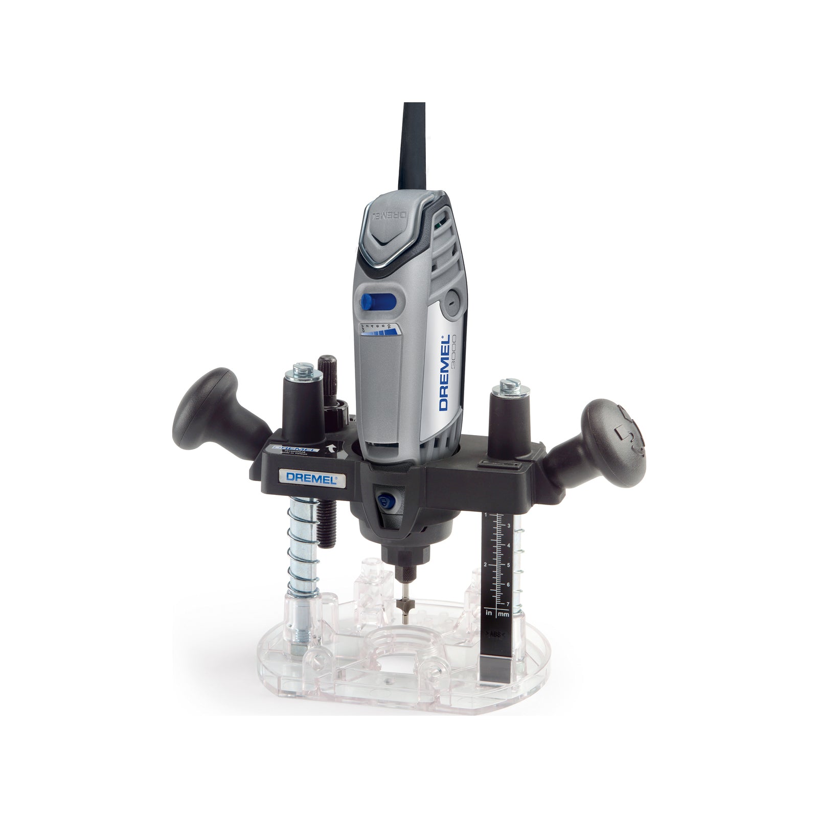 Dremel Plunge Router Attachment 335 - Converts Rotary Tool to Plunge Router