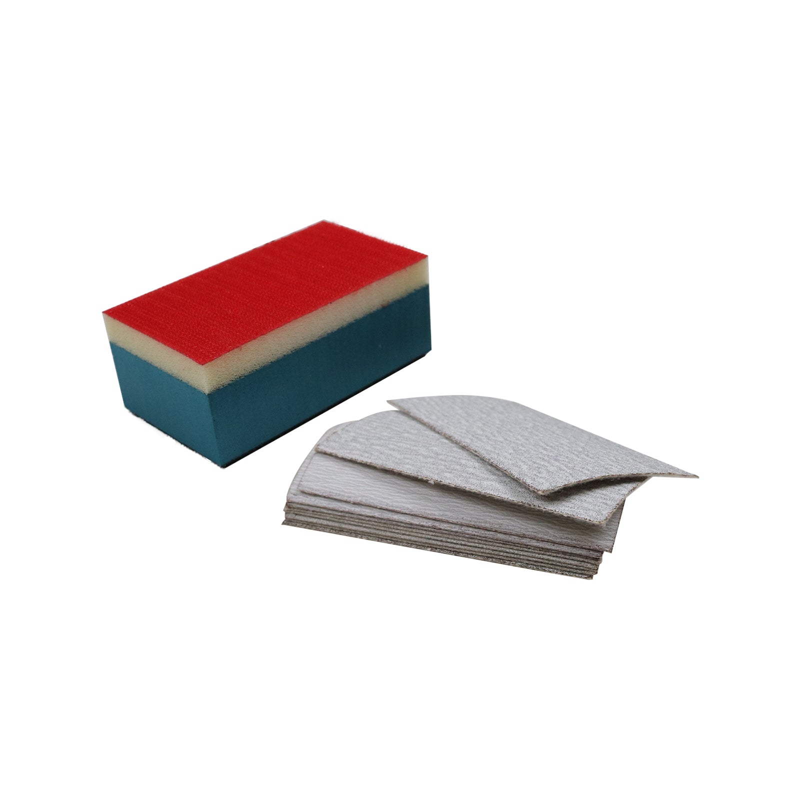 Rocket Sanding Sponge Kit 10 Pack 3 Grades 80 120 240 Grit