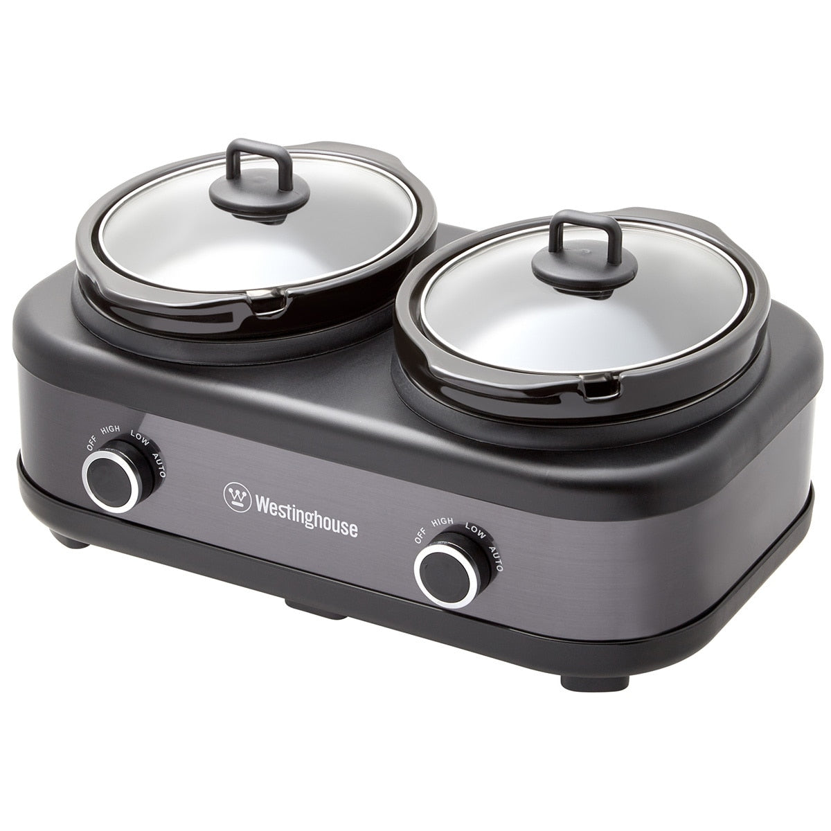 Westinghouse Slow Cooker With Auto Function 2 x 2.5L WHSC06KS - SuperSaverAU - view 2