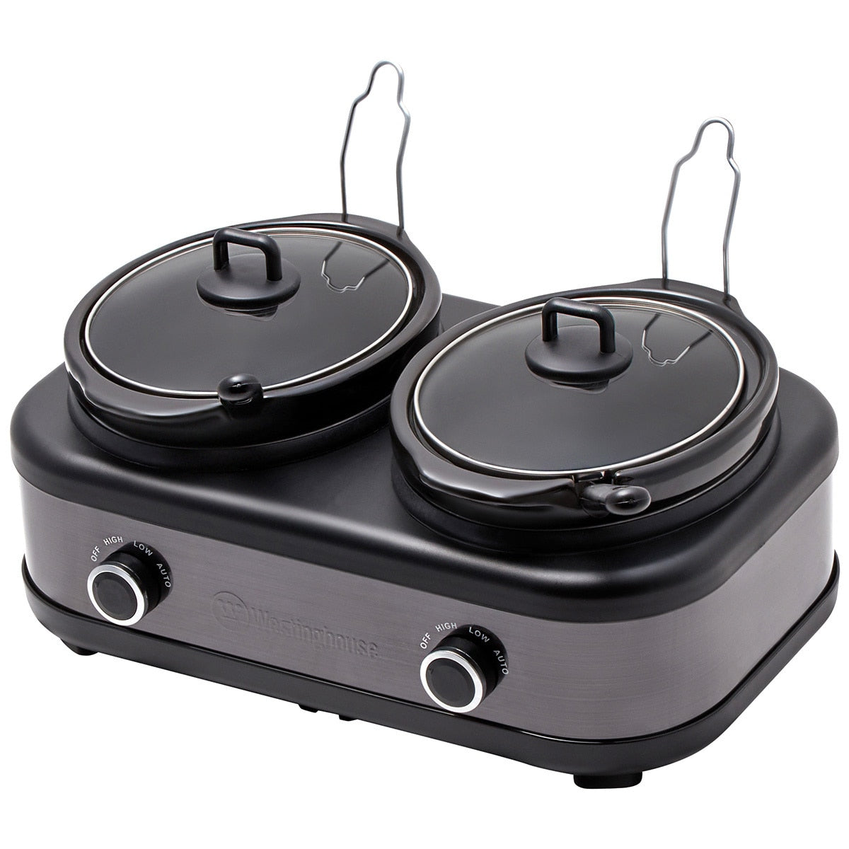 Westinghouse Slow Cooker With Auto Function 2 x 2.5L WHSC06KS - SuperSaverAU - view 5