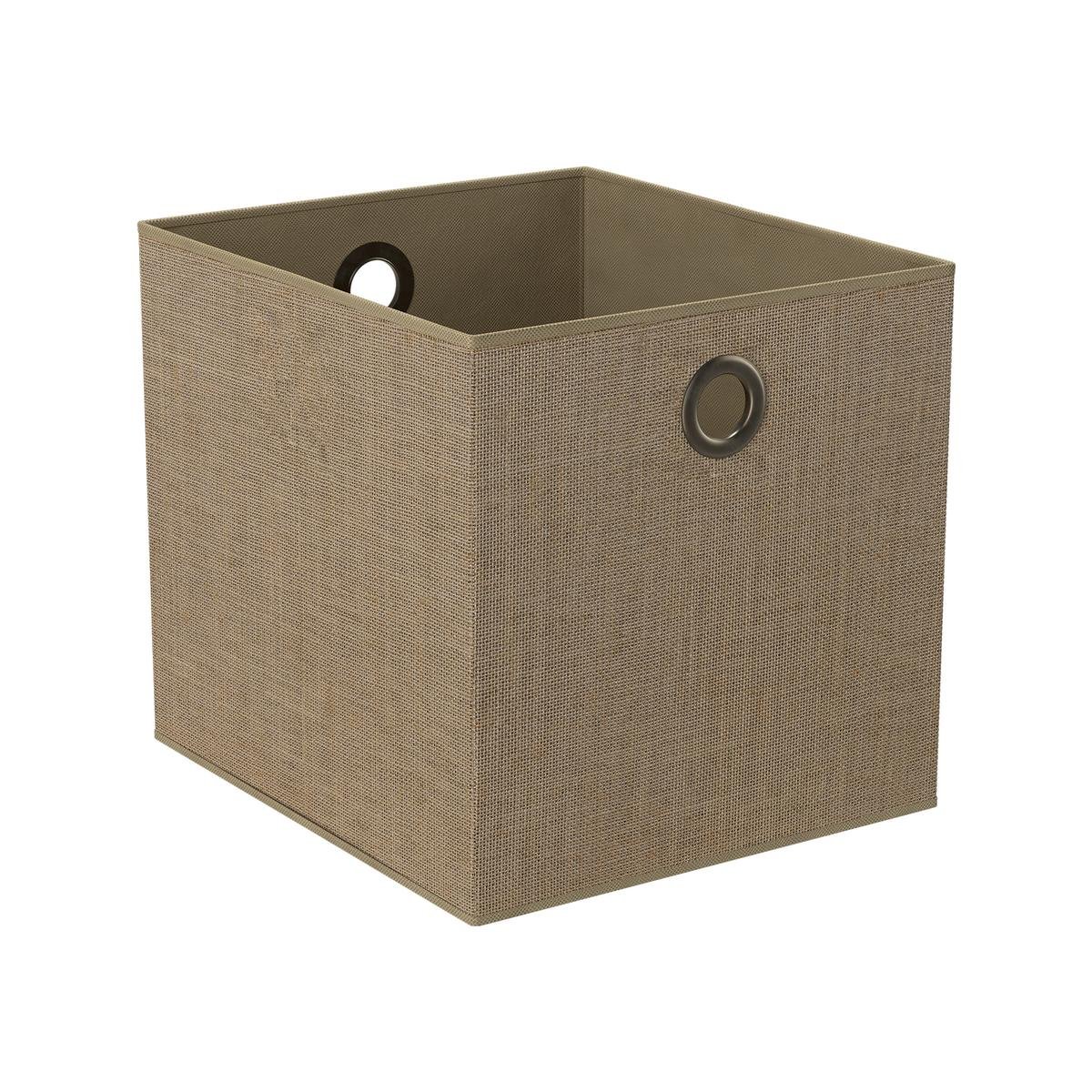 Flexi Storage Clever Cube Fabric Insert 330 x 330 x 370mm Urban Canvas Linen