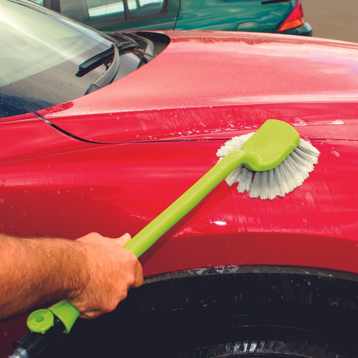 Sabco XL Flow Thru Hose Brush - 45cm - Polypropylene - No-Scratch Clean - SuperSaverAU - view 4