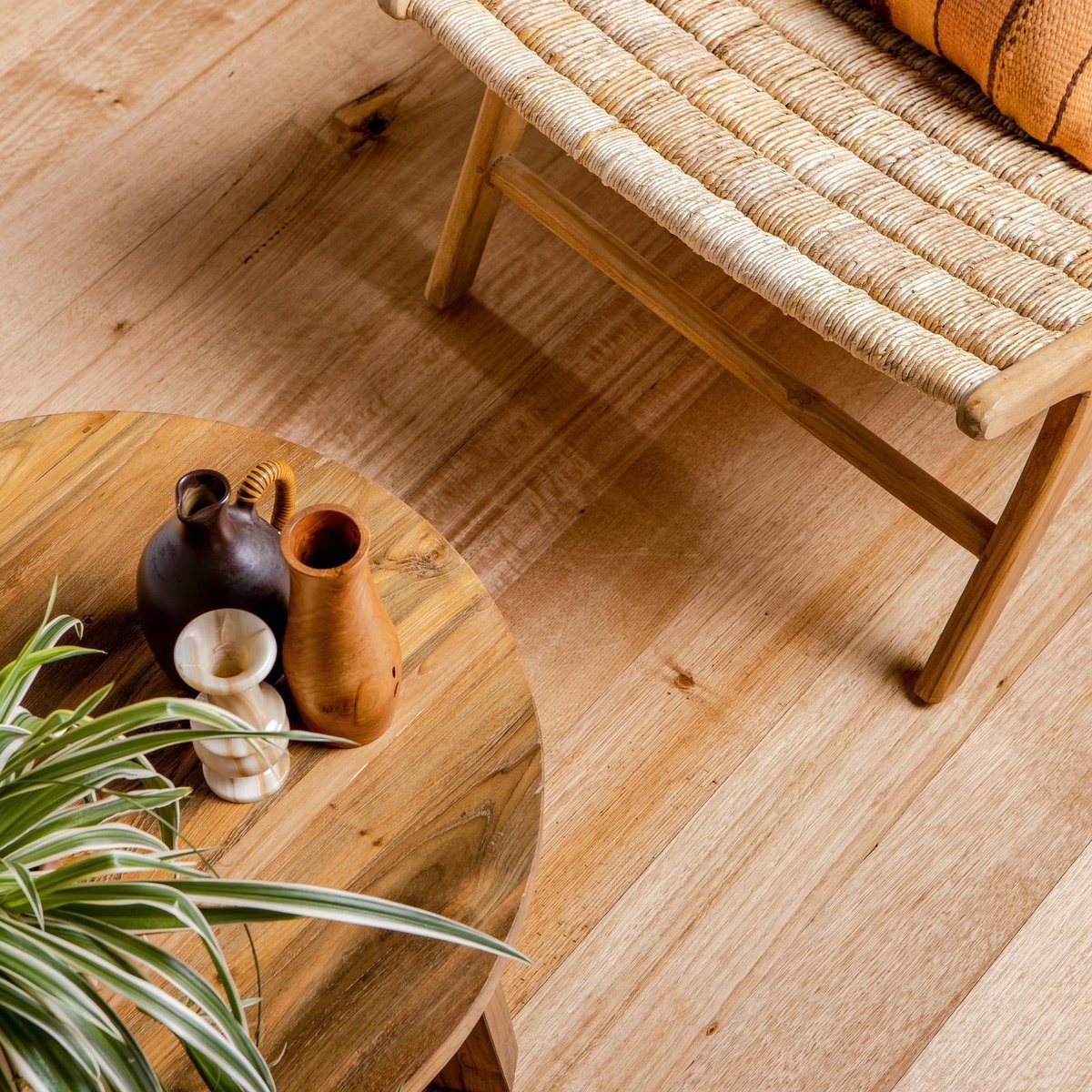 Feast Watson 1L Satin Timber Floor Varnish, Clear Oil-Based, Hard-Wearing Interior Floor Finish