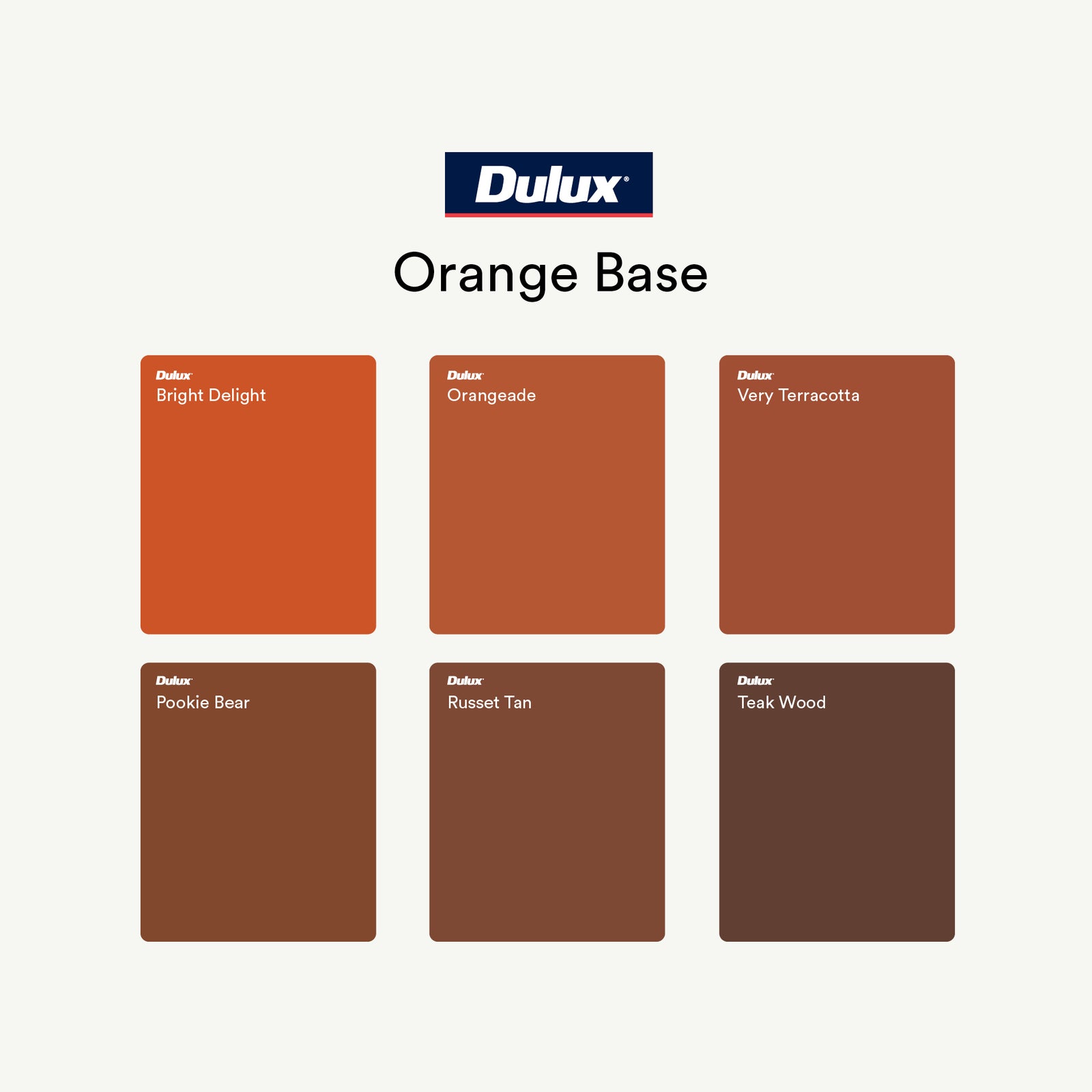 Dulux Weathershield 4L Orange Low Sheen Exterior Paint
