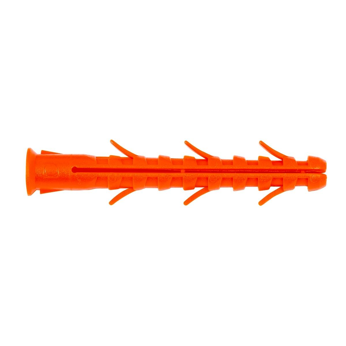 Ramset RamPlug Long 10 x 80mm Nylon Wall Anchor Orange - Each