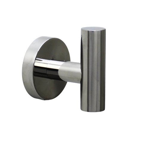 Barelli Toscana Robe Hook Polished Chrome Stainless Steel