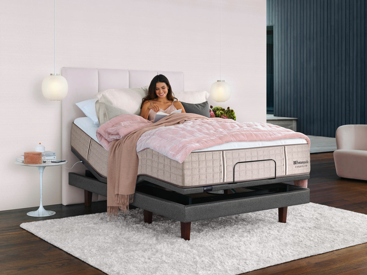 Sealy Posturepedic Sophia Flex King Mattress - Firm Feel, 3 Stage Titanium RestSUPPORT - 735576