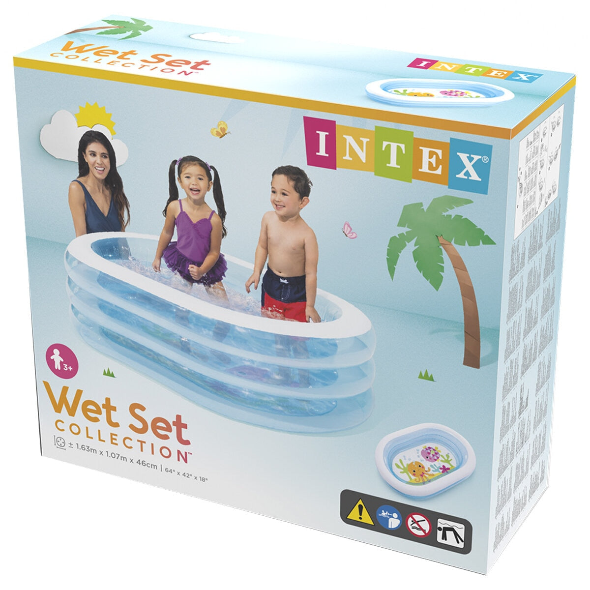 Intex My Sea Friends Pool 163 x 107 x 46 cm - SuperSaverAU - view 7