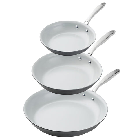 Tramontina Hard Anodised Frypan 3 Piece Set - SuperSaverAU - view 1