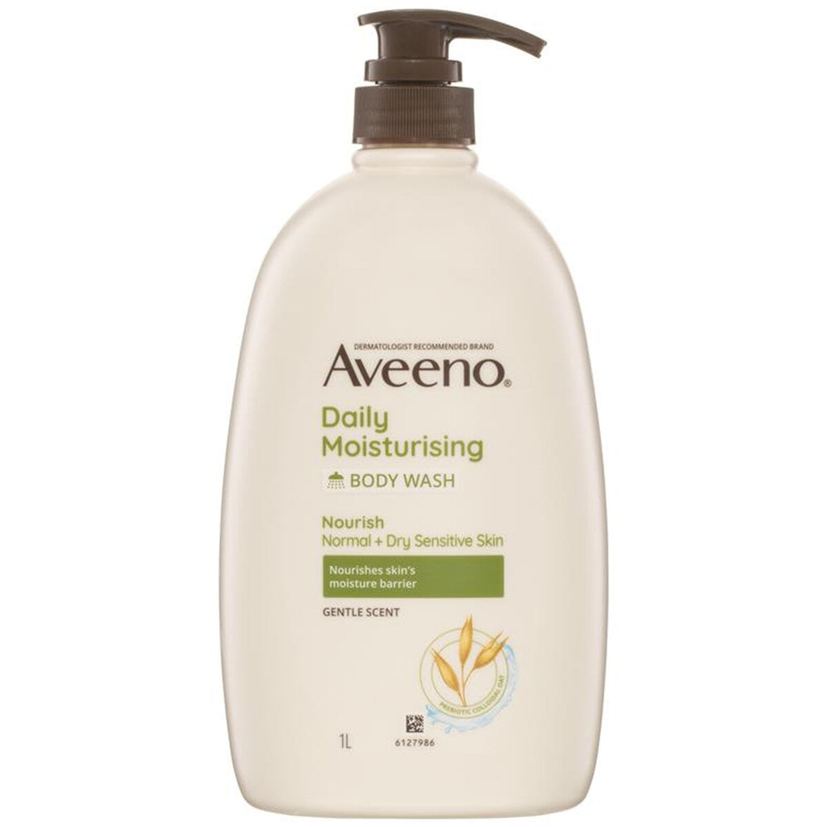 Aveeno Daily Moisturising Body Wash Gentle Scent 2x1L - SuperSaverAU - view 3
