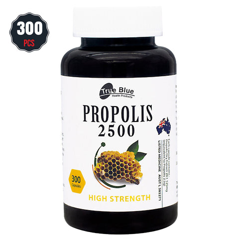 True Blue Propolis 2500mg 300 Capsules - SuperSaverAU - view 1