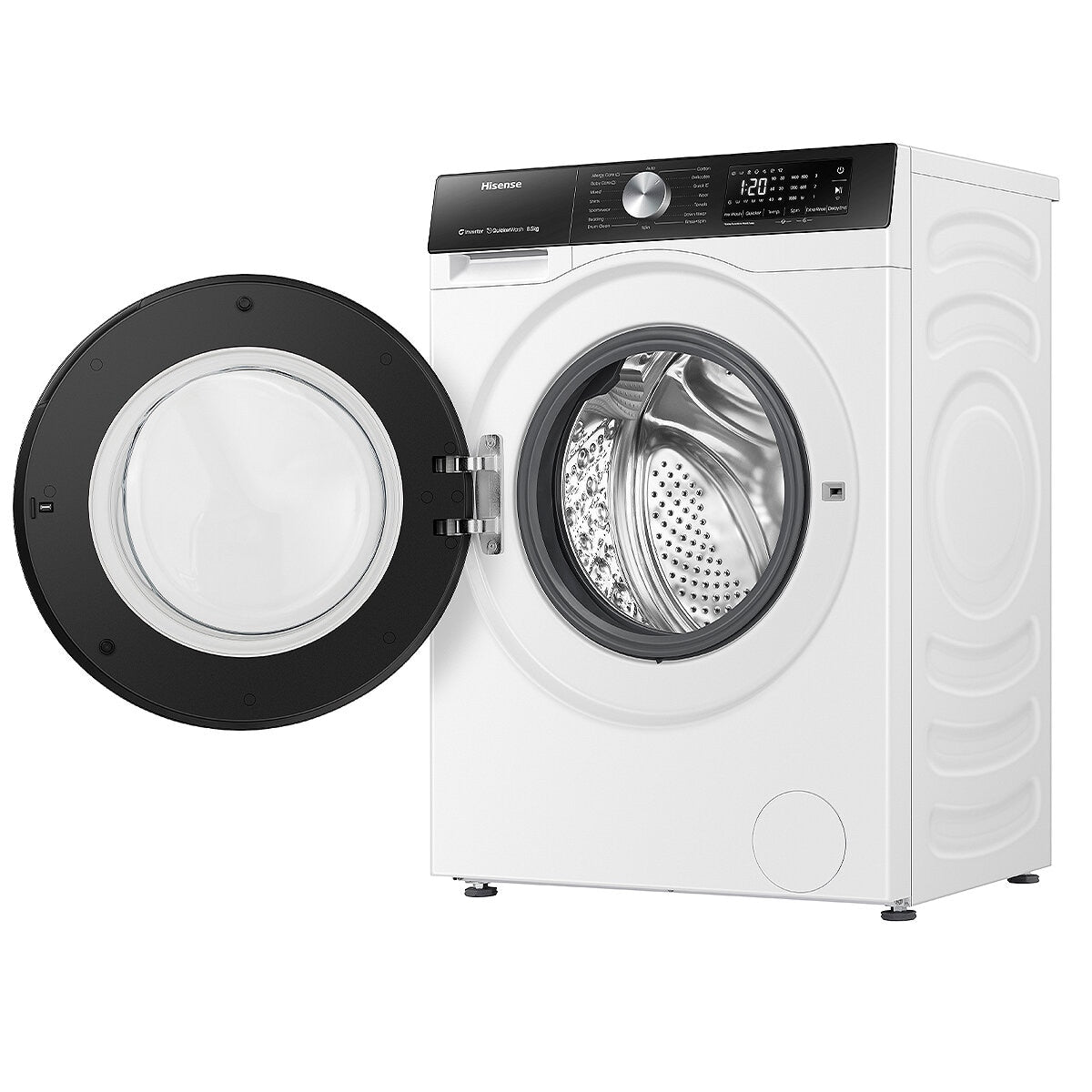 Hisense 8.5kg Front Load Washer Series 3 HWF3S8514 - SuperSaverAU - view 4