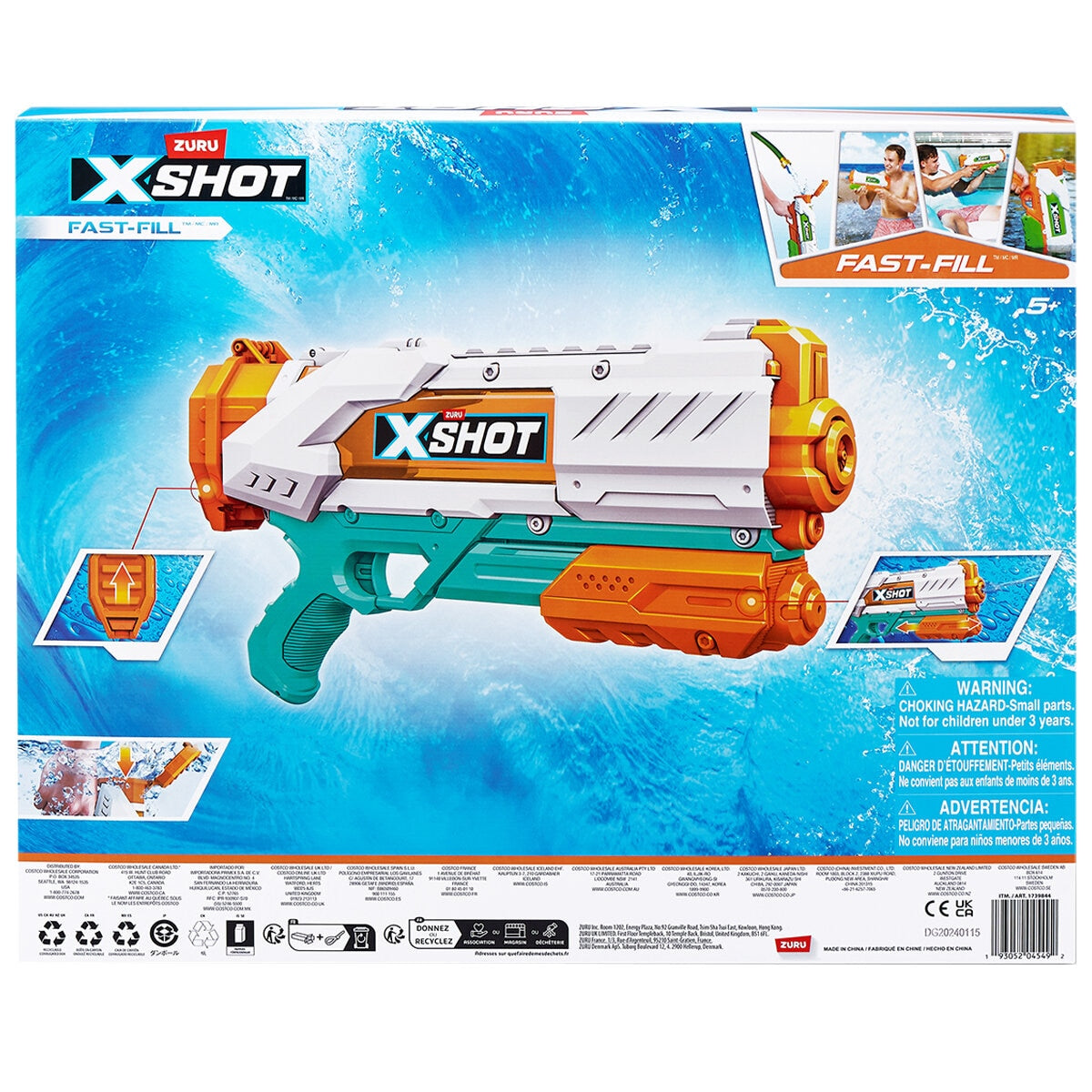 ZURU XSHOT Fast Fill Double Water Blaster 2 Pack - SuperSaverAU - view 5