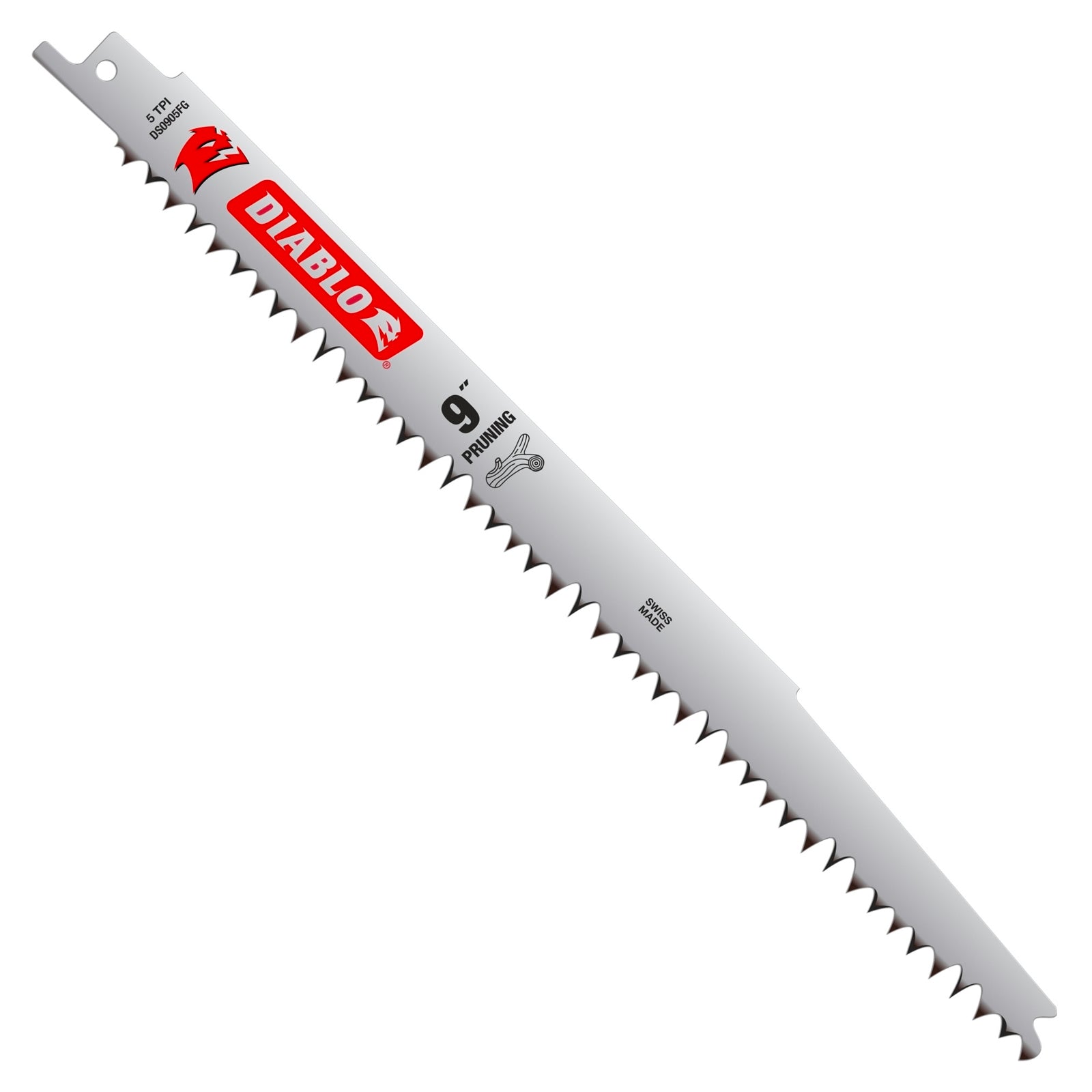 Diablo 9" Fleam Ground Reciprocating Saw Blades for Pruning, 5 Pack