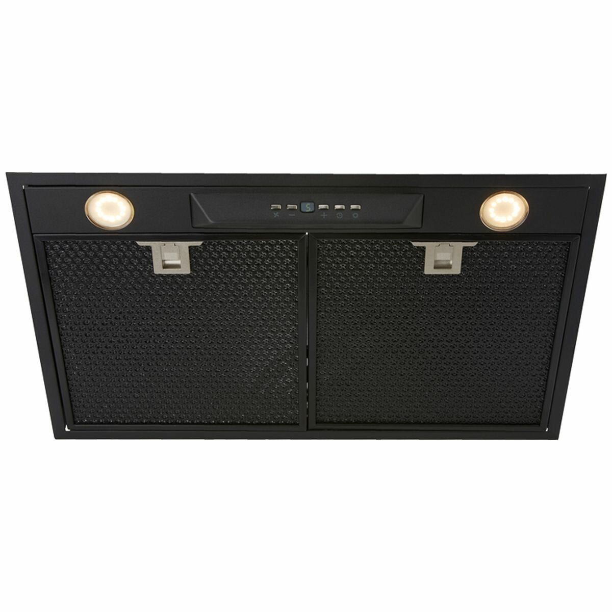 Schweigen 60cm Matte Black Undermount Rangehood - IsoDrive ST Motor, 900m³/h, 57W - UM1390-6BSTPAK