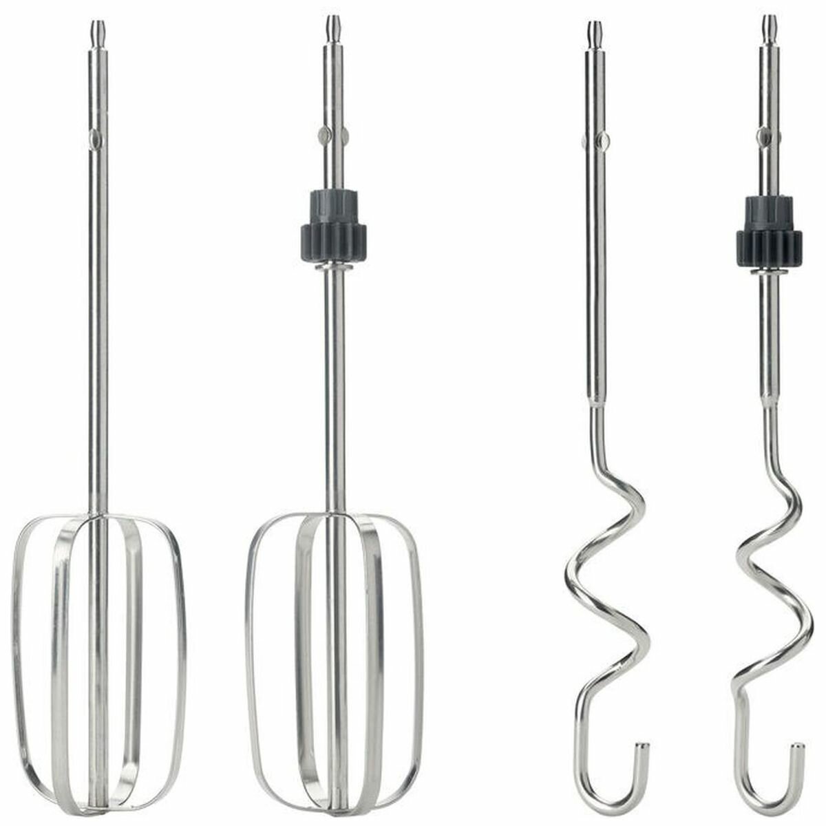 Kenwood Chefette Benchtop Mixer - 650W, Silver, Stainless Steel Beaters and Kneaders - HMP54000SI