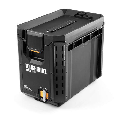 ToughBuilt StackTech Compact Tool Box - Lockable Organiser with Removable Tray