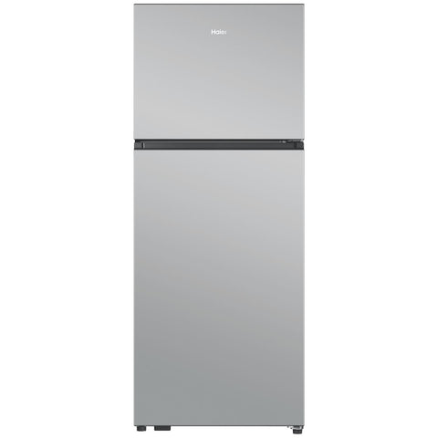Haier 443L Top Mount Fridge - Satina Silver - Frost Free - Super Cooling - 4.5 Star Energy Rating - HRF450TS