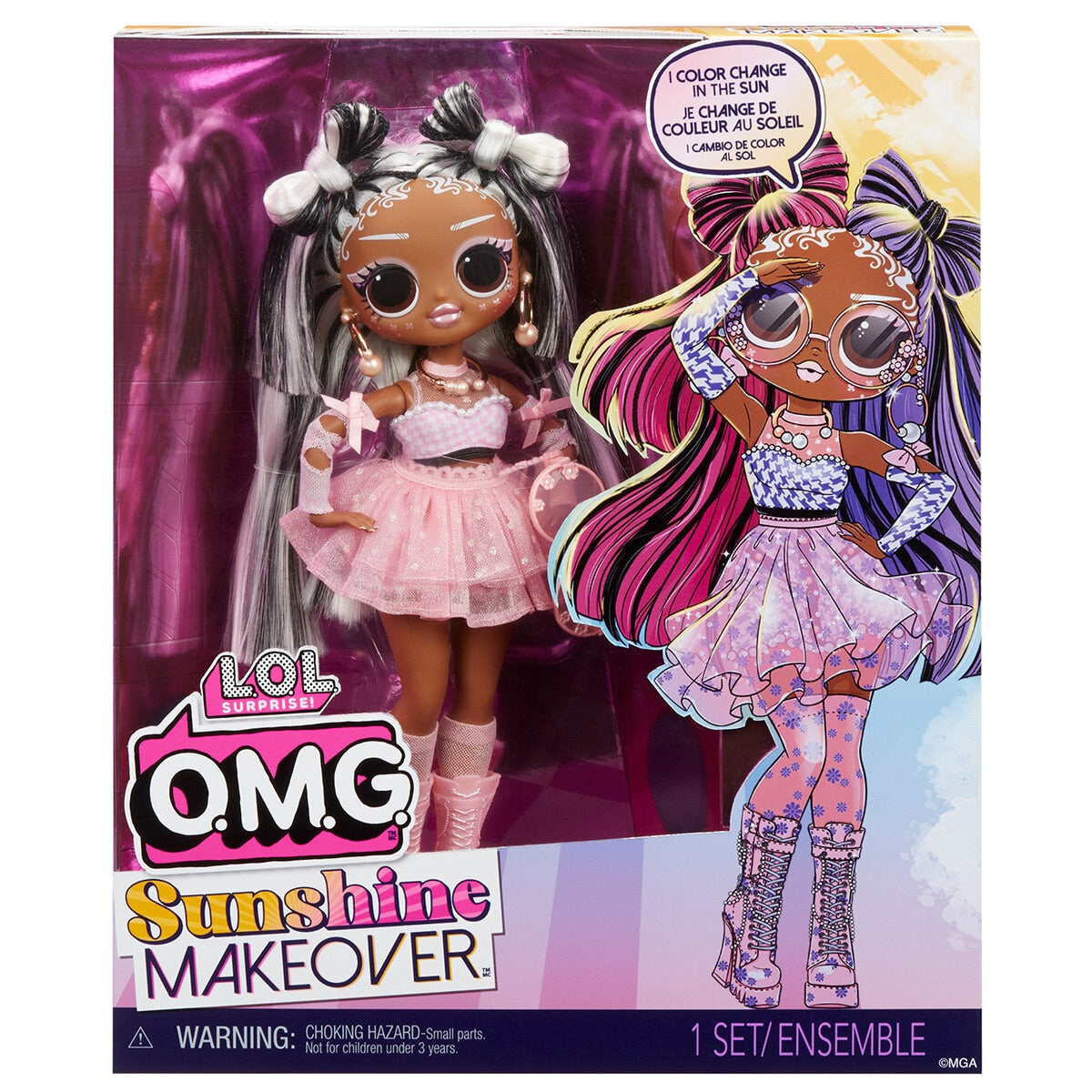 L.O.L. Surprise! OMG Sunshine Makeover Fashion Doll Switches - SuperSaverAU - view 3