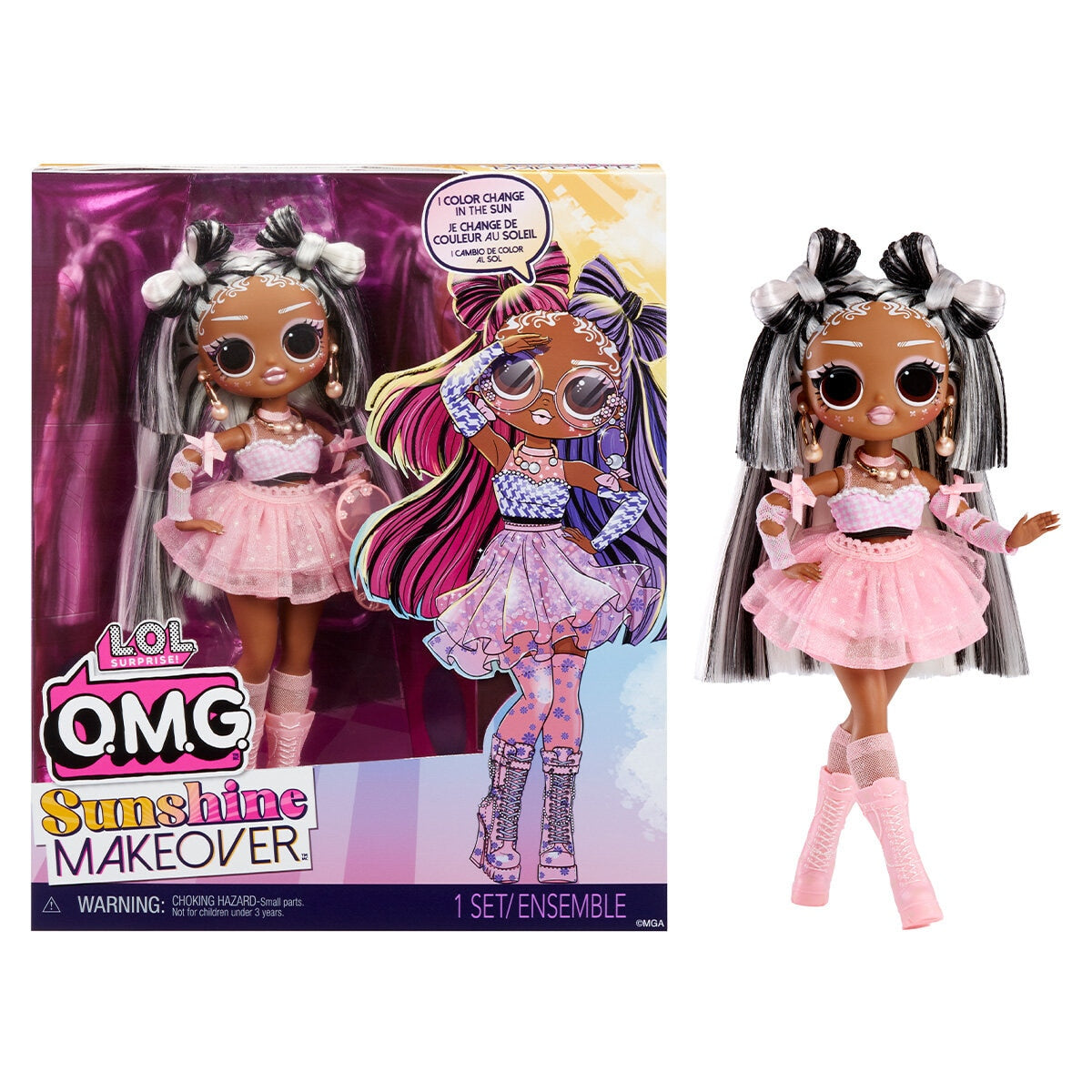 L.O.L. Surprise! OMG Sunshine Makeover Fashion Doll Switches - SuperSaverAU - view 4