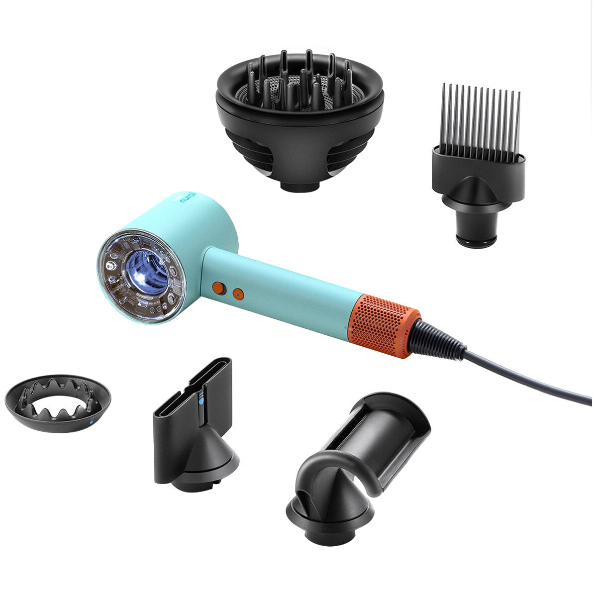 Dyson Supersonic Nural Hair Dryer Ceramic Patina/Topaz 515190-01 - SuperSaverAU - view 7