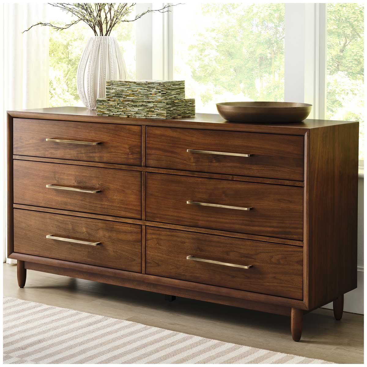 Northridge Home Marina Del Rey Dresser With 6 Drawers - SuperSaverAU - view 1