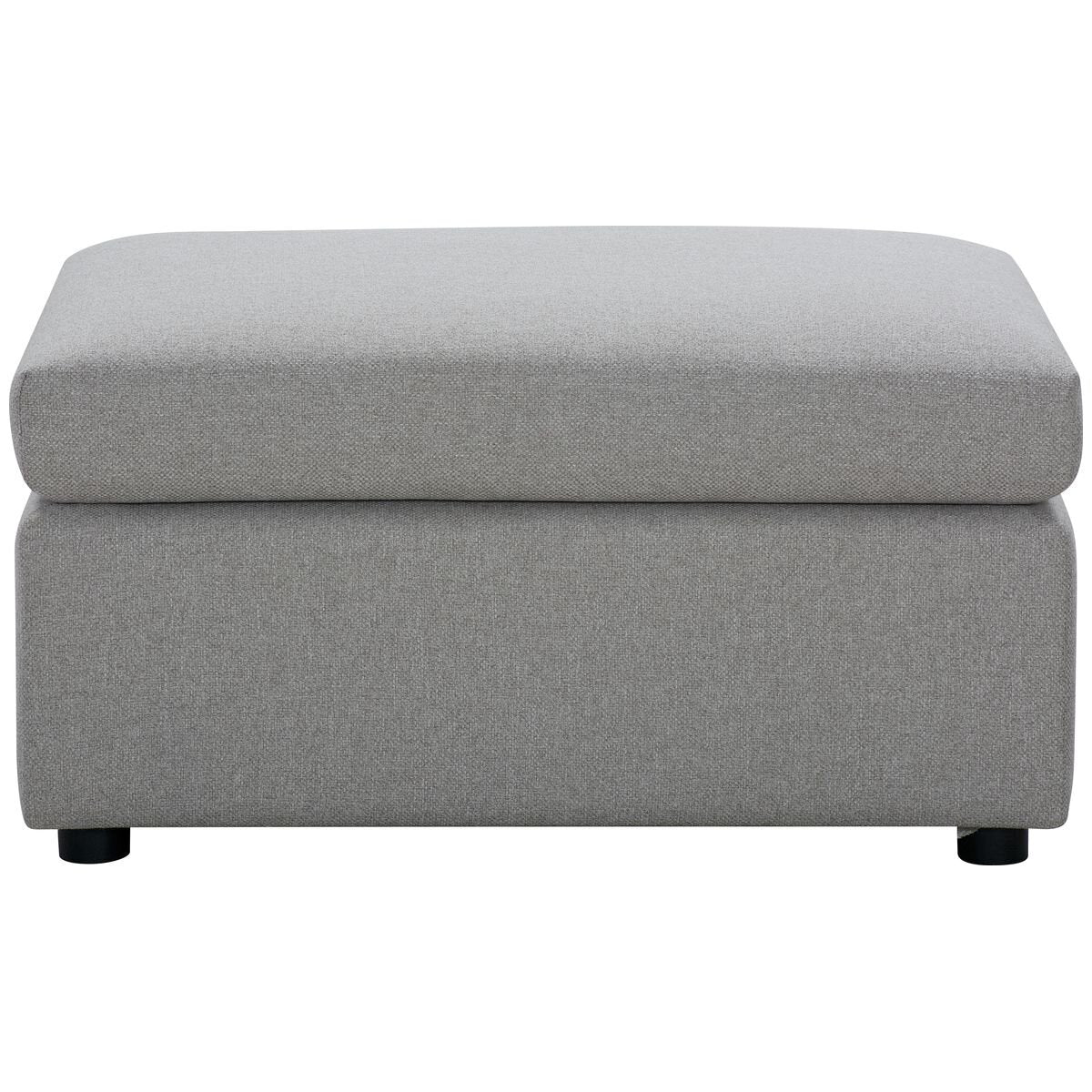 Ostro Furniture Athena ottoman - fabric upholstery with foam seat and spring support - 27007000