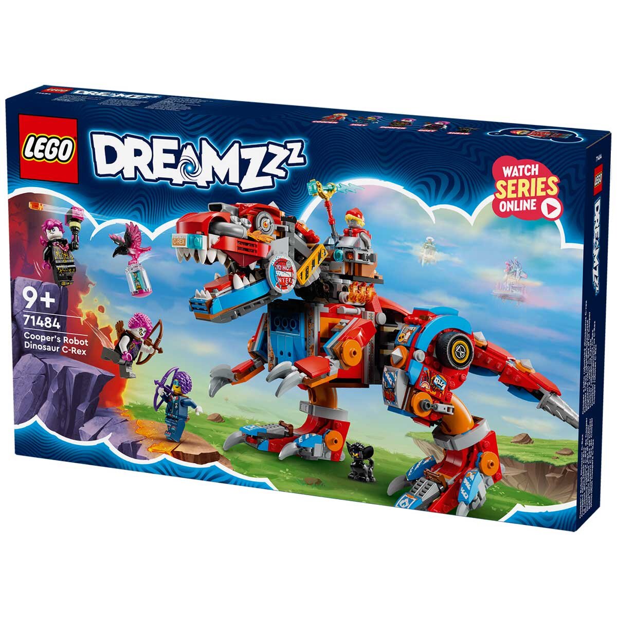 LEGO DREAMZzz Cooper’s Robot Dinosaur C-Rex Toy 71484 - SuperSaverAU - view 7