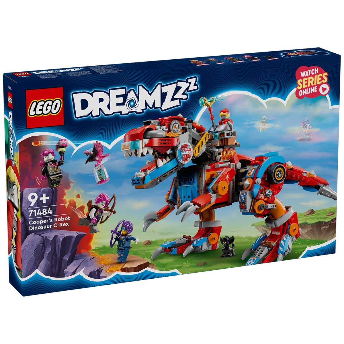 LEGO DREAMZzz Cooper’s Robot Dinosaur C-Rex Toy 71484 - SuperSaverAU - view 9