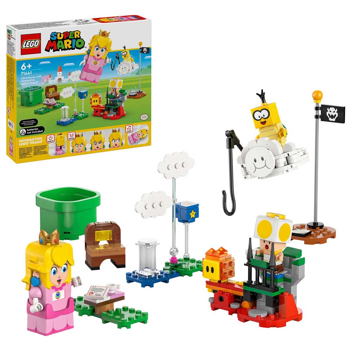 LEGO Super Mario Adventures with Interactive LEGO Peach 71441 - SuperSaverAU - view 1
