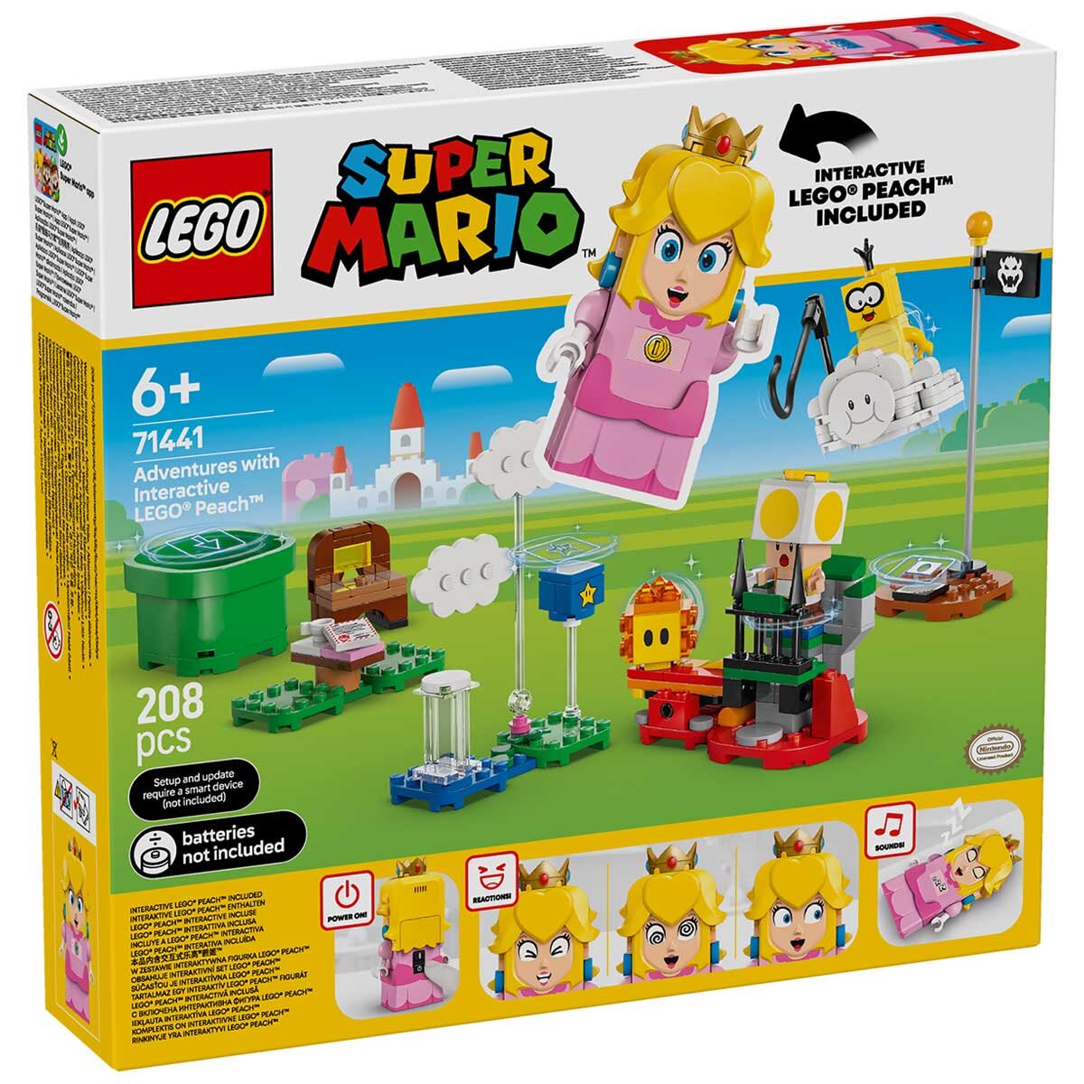 LEGO Super Mario Adventures with Interactive LEGO Peach 71441 - SuperSaverAU - view 10