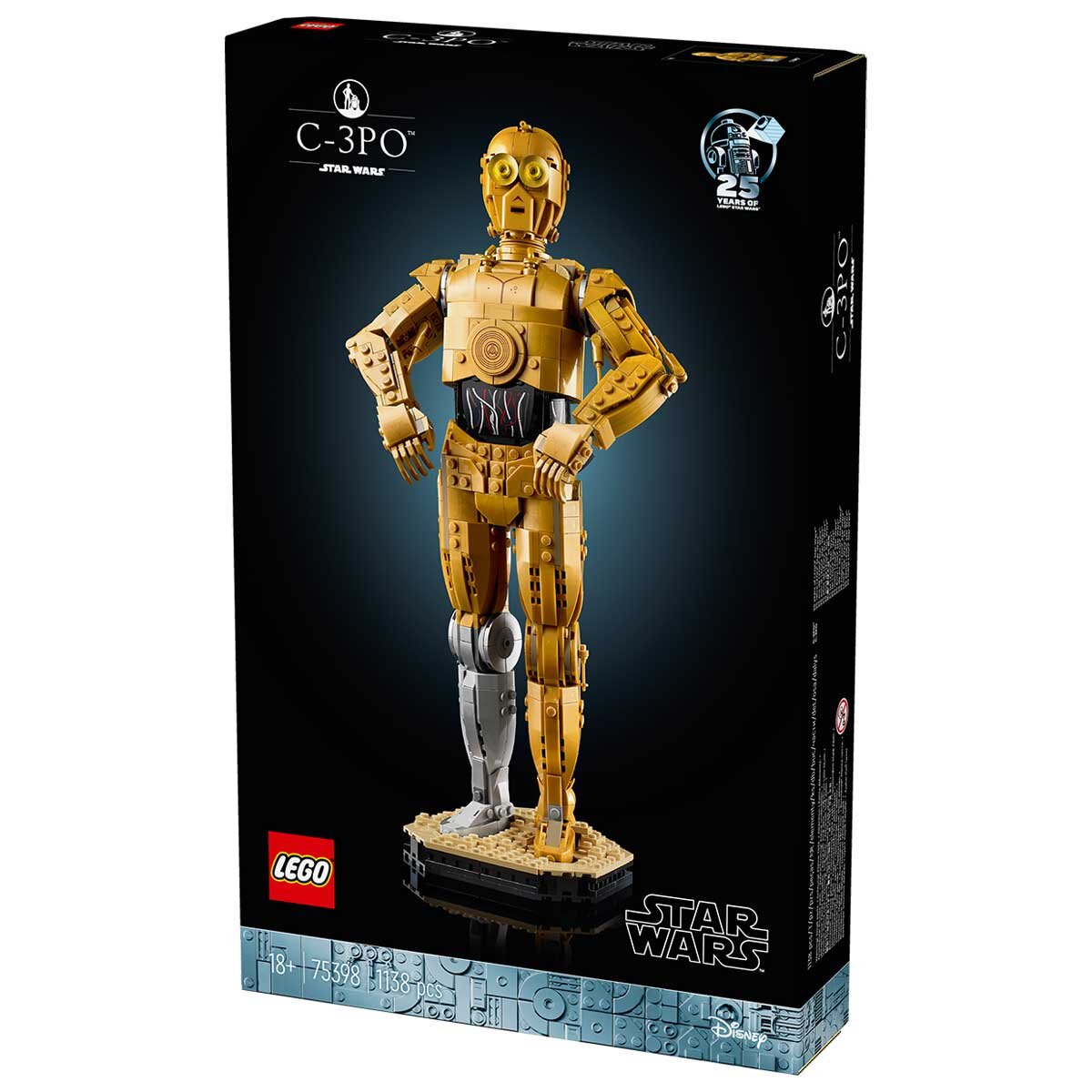 LEGO Star Wars C-3PO Buildable Droid Figure 75398 - SuperSaverAU - view 6