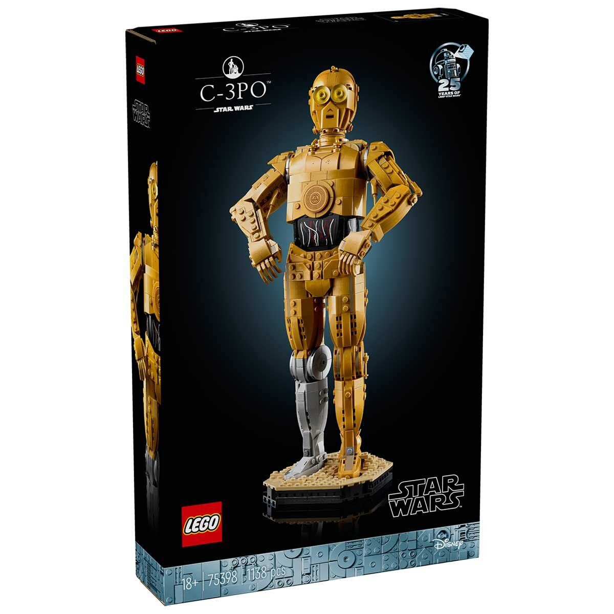LEGO Star Wars C-3PO Buildable Droid Figure 75398 - SuperSaverAU - view 8