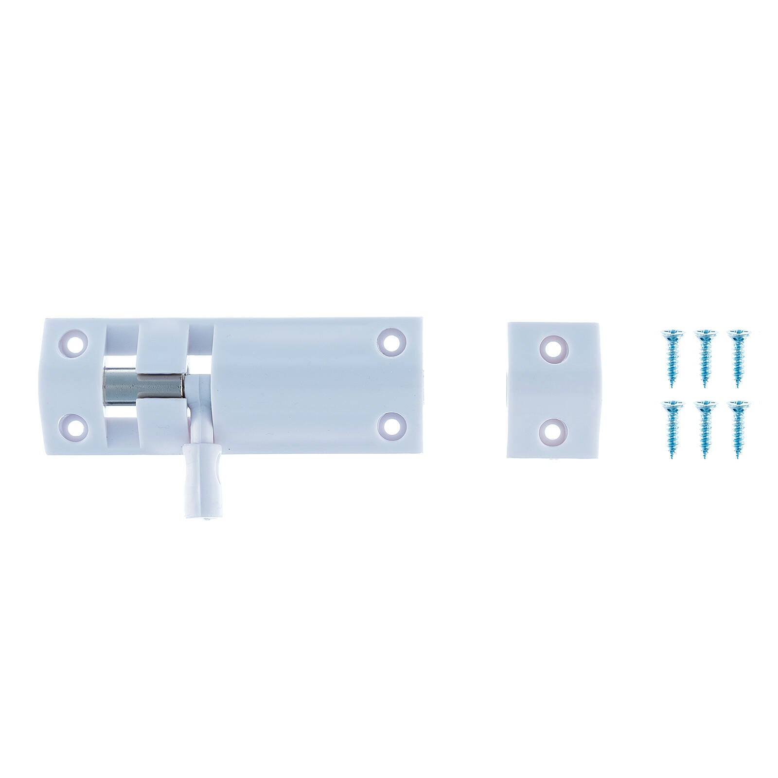 Taskmaster 75mm Plastic Barrel Bolt