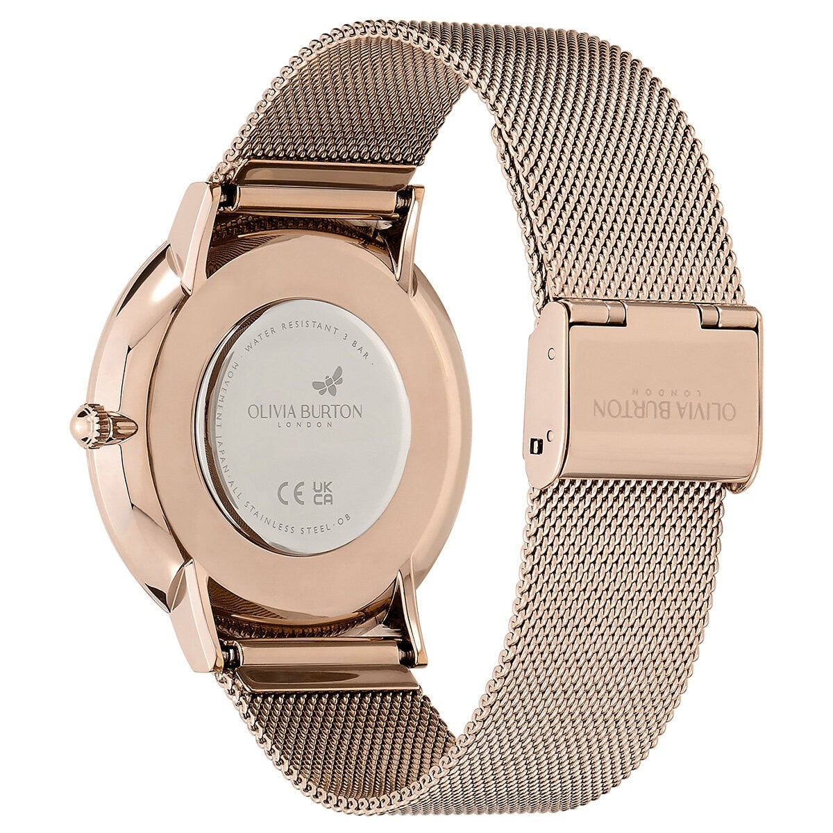 Olivia Burton Ionic Carnation Gold Dial Women's Watch 24000025 - SuperSaverAU - view 4