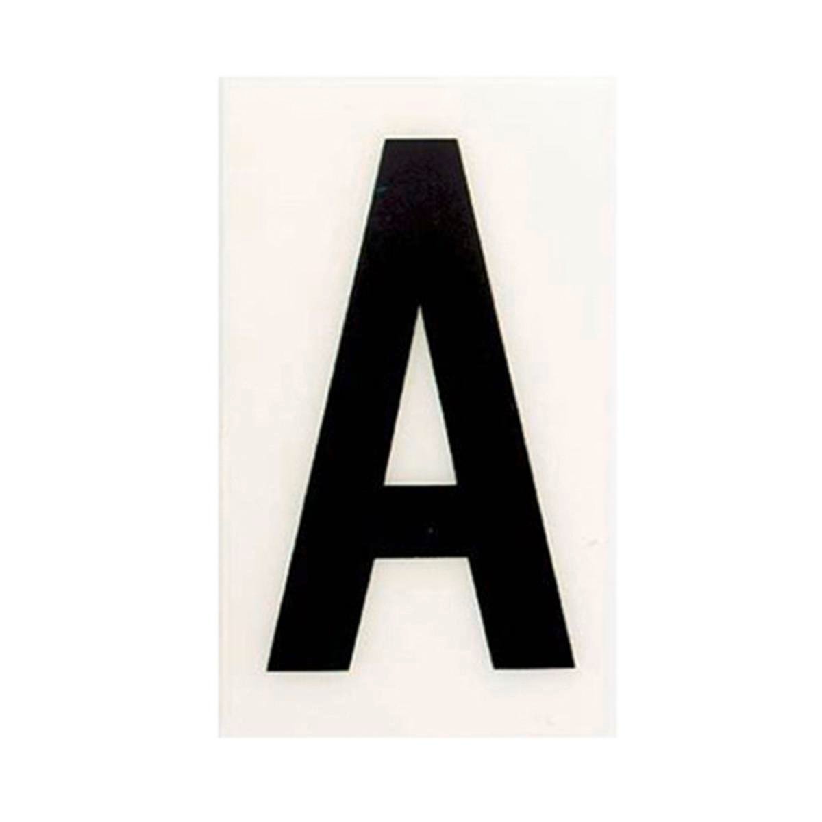 Sandleford 85mm White Self Adhesive House Letter A - Durable Polycarbonate - SuperSaverAU - view 1