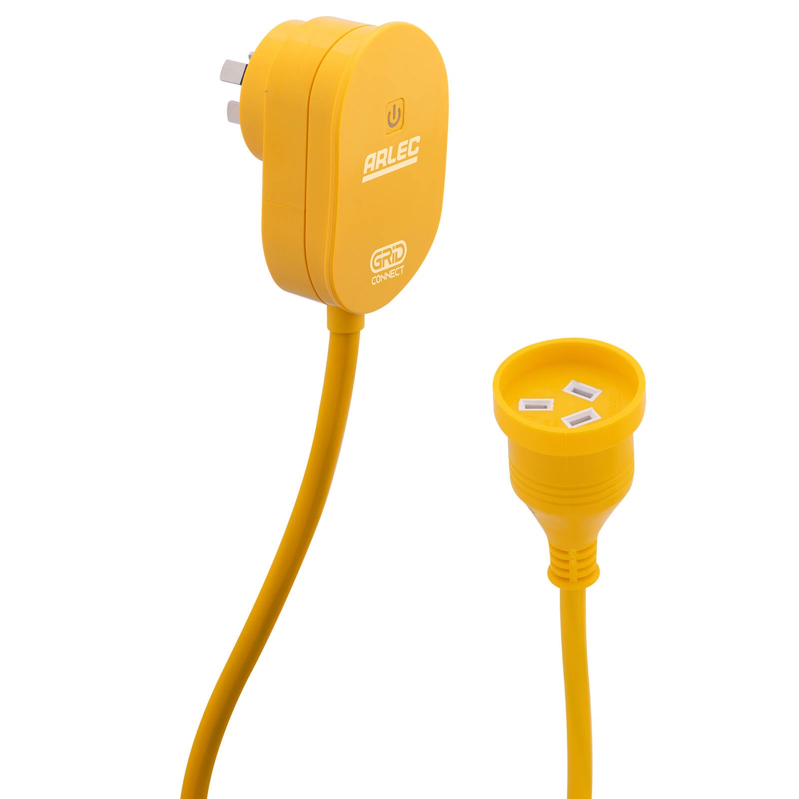 Arlec 20m Grid Connect Smart Extra Heavy Duty Extension Lead 240V 10A YEL20HA