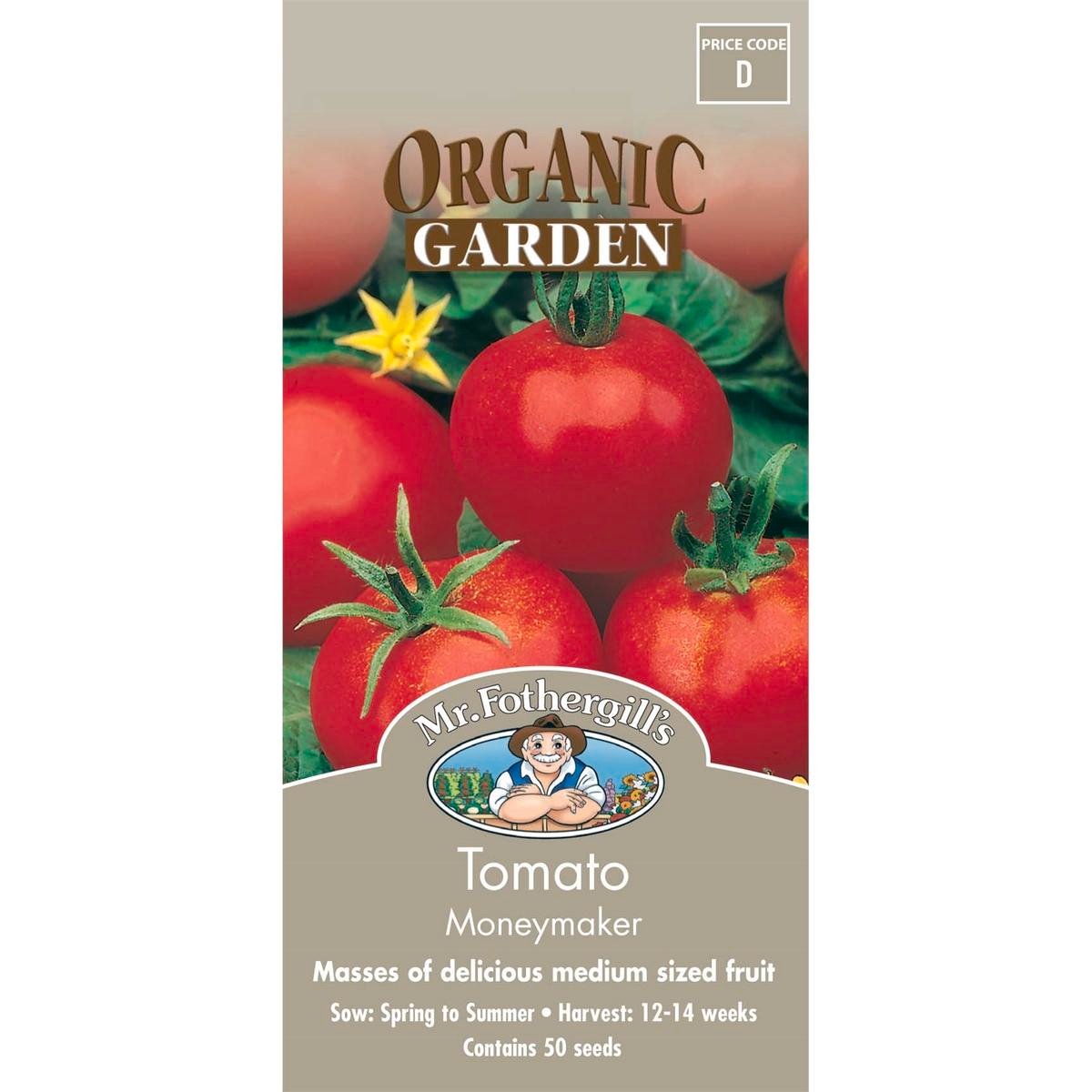 Mr Fothergill S Tomato Seeds - Heirloom Variety - 13 Weeks - Organic - SuperSaverAU - view 1