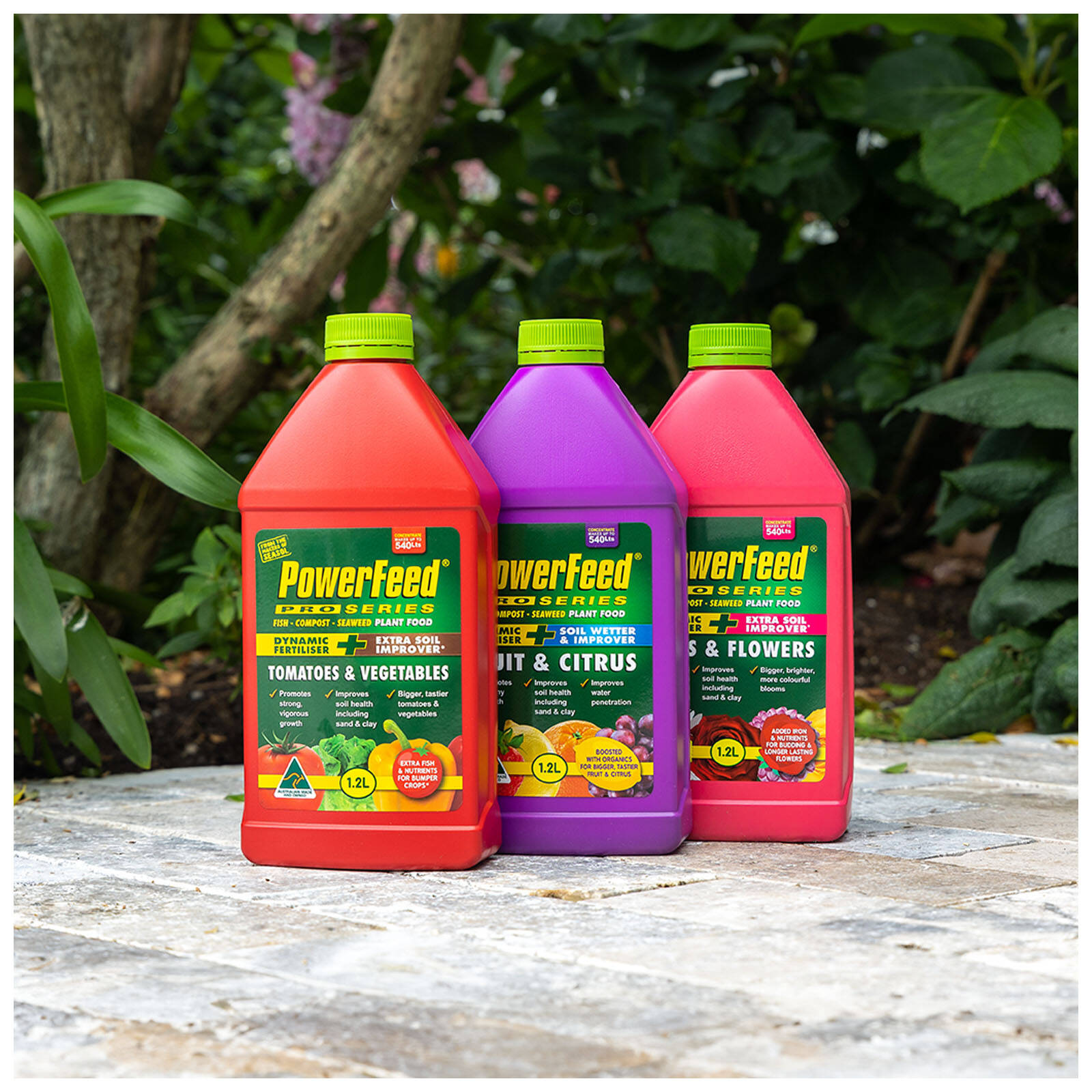 PowerFeed Pro Series Roses And Flowers Concentrate 1.2L Brown Liquid Plant Food