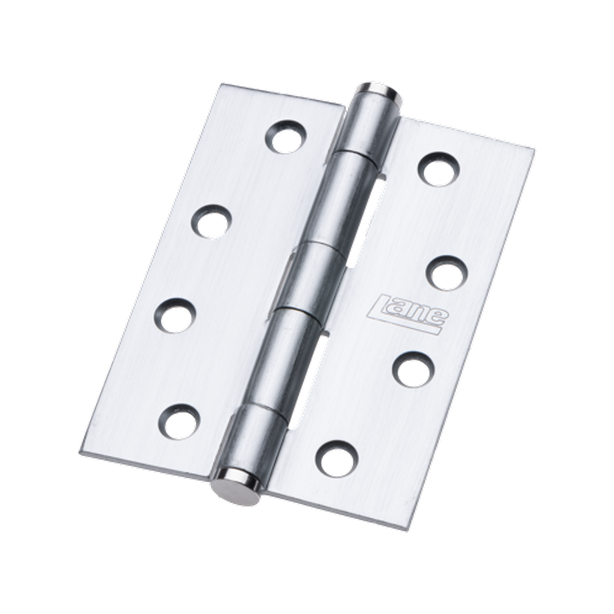 Lane Satin Chrome Butt Hinge 100 x 75 x 2 5mm 2 Pack Security - SuperSaverAU - view 1