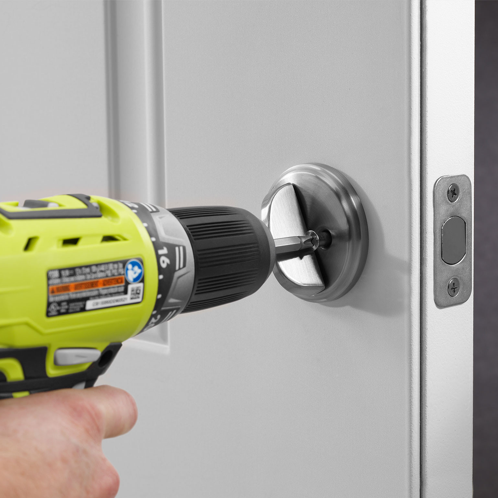 Ryobi Wood & Metal Door Lock Kit RDLK2