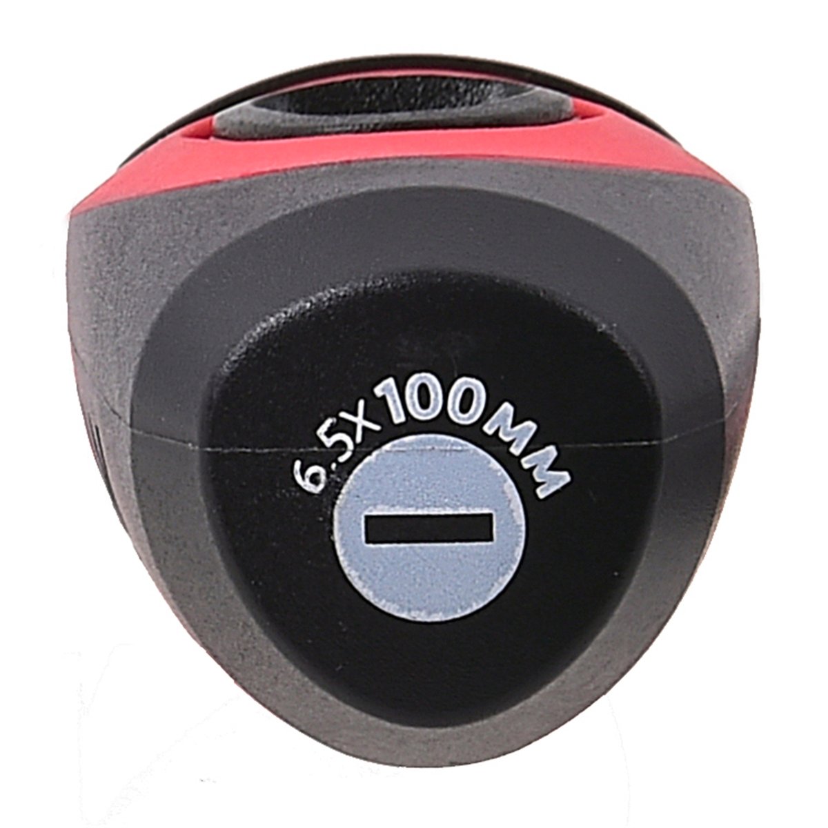 Trojan 100mm No 6 Slot Screwdriver - Red and Black - Magnetic Tip - SuperSaverAU - view 4