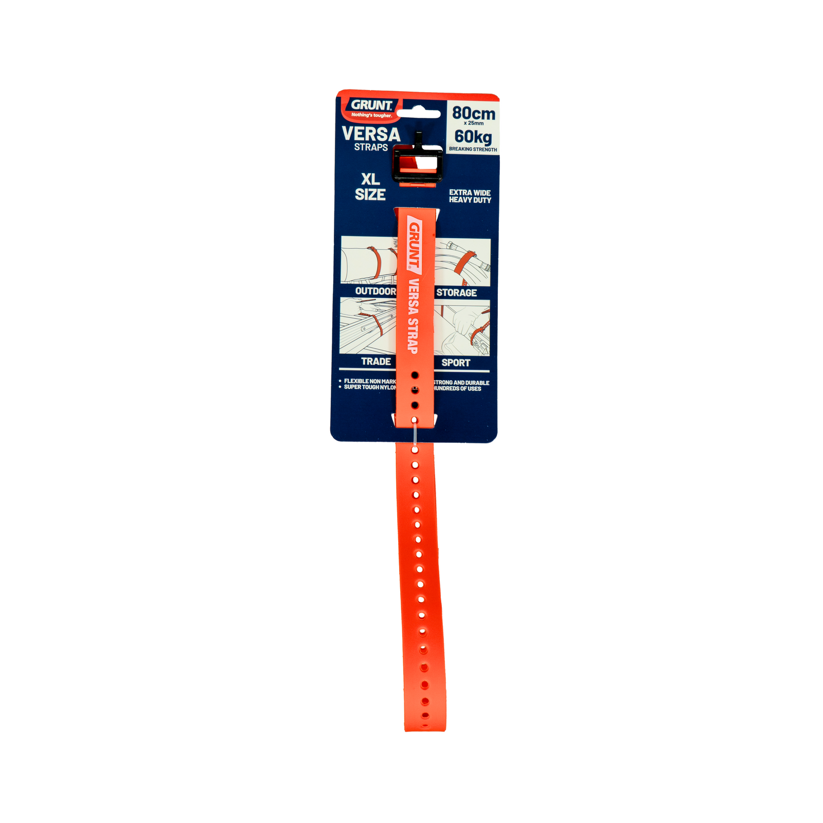 Grunt 25mm x 80cm Extra Wide Versa Strap Thermoplastic Polyurethane